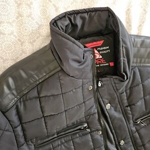 Spire Men's Black Puffer Jacket